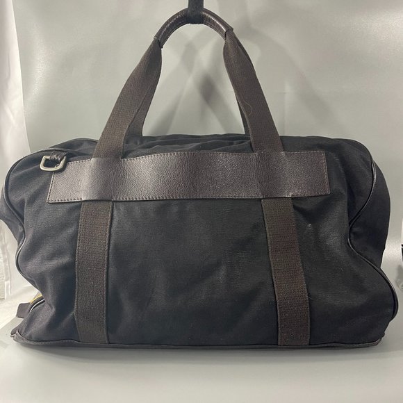 Penguin by Munsingwear Canvas/Leather Classic Weekender Overnight Duffel Bag - Picture 7 of 15